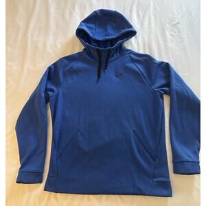 Nike Dri-fit Hoodie Pullover Women's Blue Sweatshirt Medium Athletic Sport